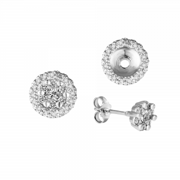 Pendientes de diamantes Grace