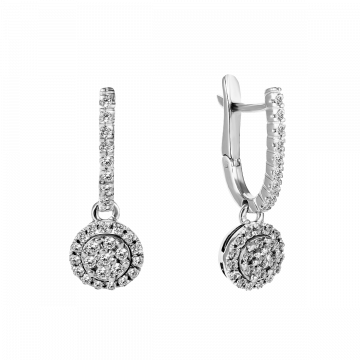 Pendientes de diamantes MONACO 3