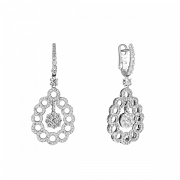 Pendientes de diamantes YANA