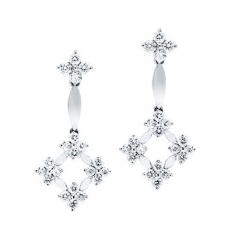 Pendientes de diamantes LAURETTA