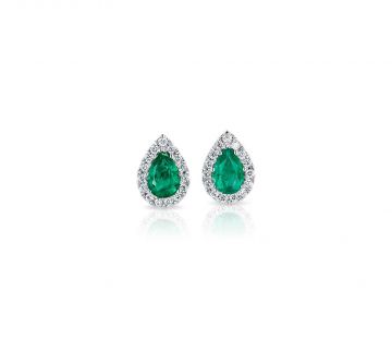 Pendientes de esmeralda y diamantes SARAJEVO