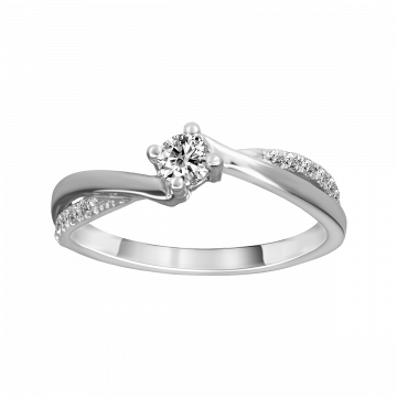 Anillo de diamantes AMANDA