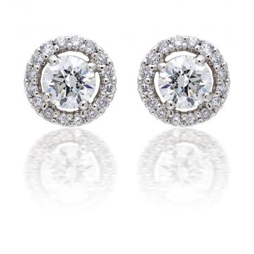 Pendientes de diamantes Orly
