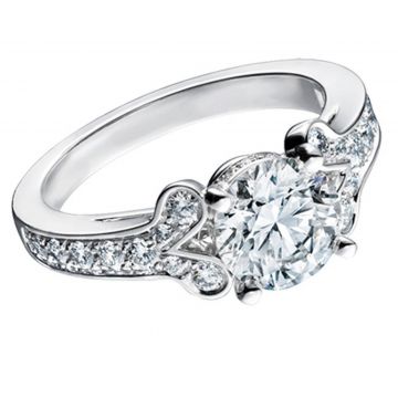 Anillo de diamantes Bailerine