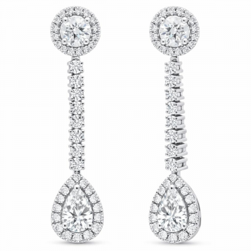 Pendientes de diamantes Tokyo