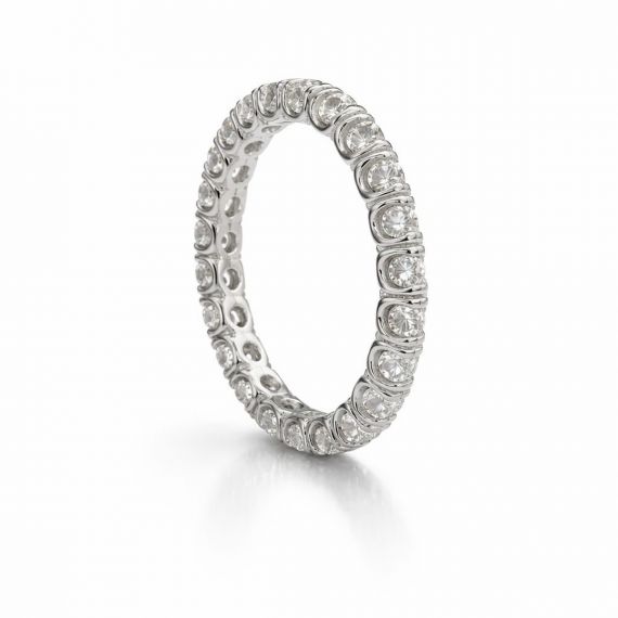 Anillo de diamantes Angélica 