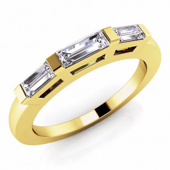 Alianza de diamantes Budapest oro amarillo