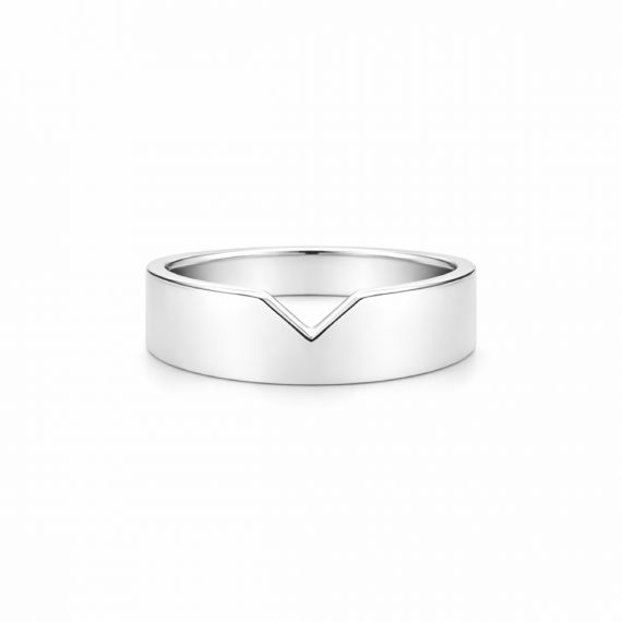 Alianza de boda Madeira oro blanco 