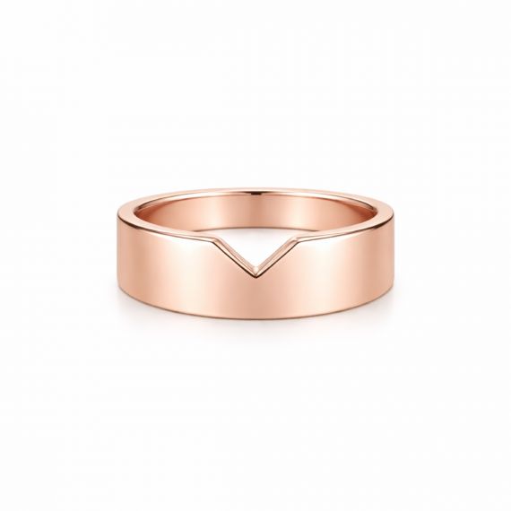 Alianza de boda Madeira oro rosa