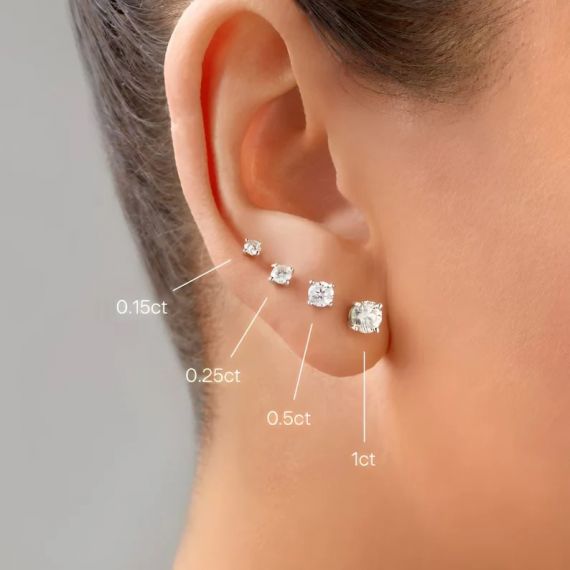 pendientes de diamantes Anastasia Comparativa