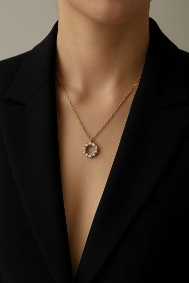 Colgante de diamantes Liason modelo