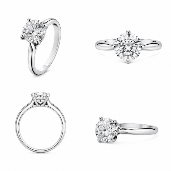 Anillo de diamantes Inspiracion 360