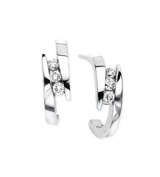 Pendientes de diamantes Kalei