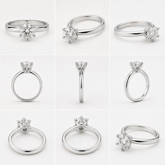 Anillo de diamantes Miracle 360 1 quilate