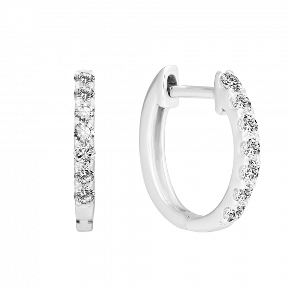 Pendientes de diamante