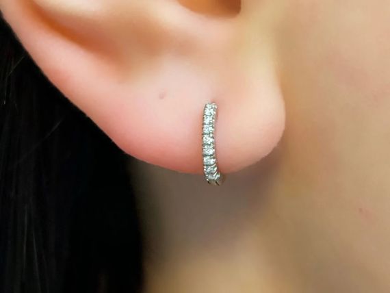 Pendientes de diamantes Habana Modelo