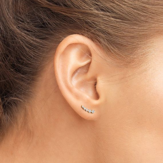 Pendientes de diamantes Niza Modelo