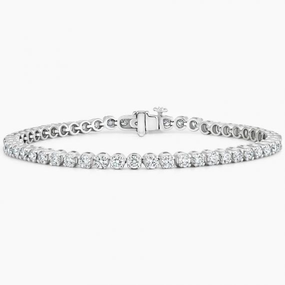 Pulsera de diamantes y oro blanco Denver